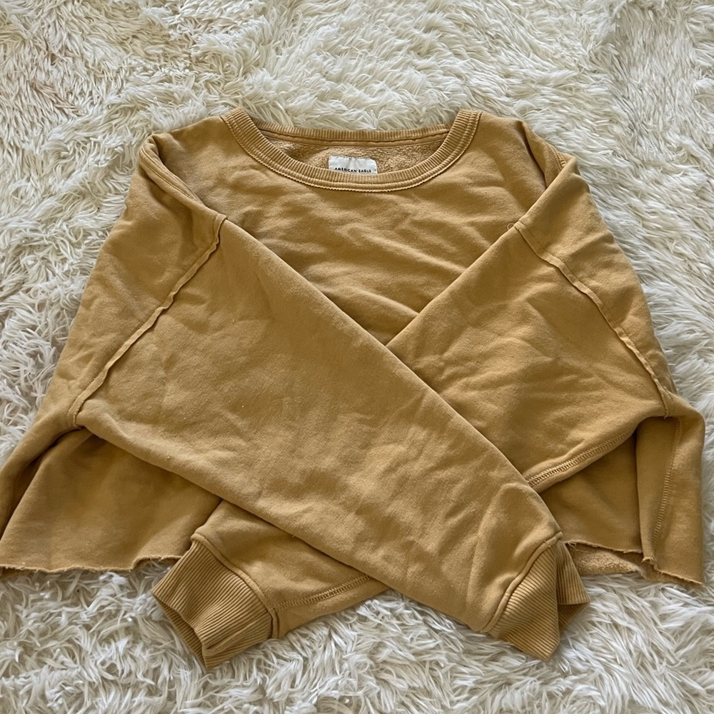 American Eagle Cropped Crew Neck